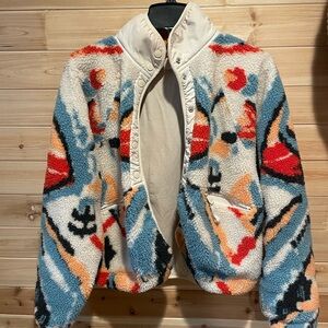 Colorful Patterned Women's Jacket